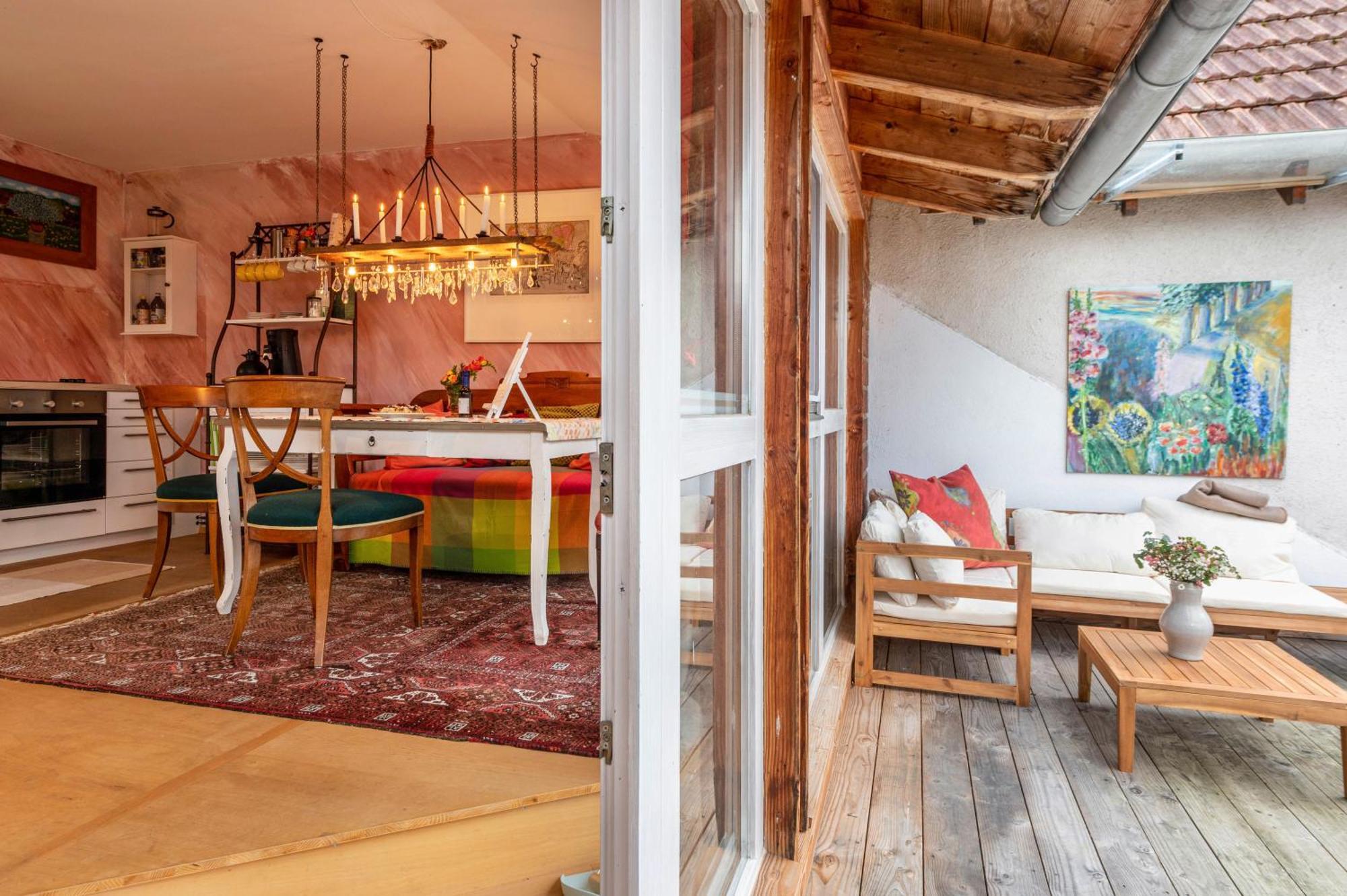 Апартаменты Haus Der Malerin Andrea Gawaz Мюлльхайм Экстерьер фото
